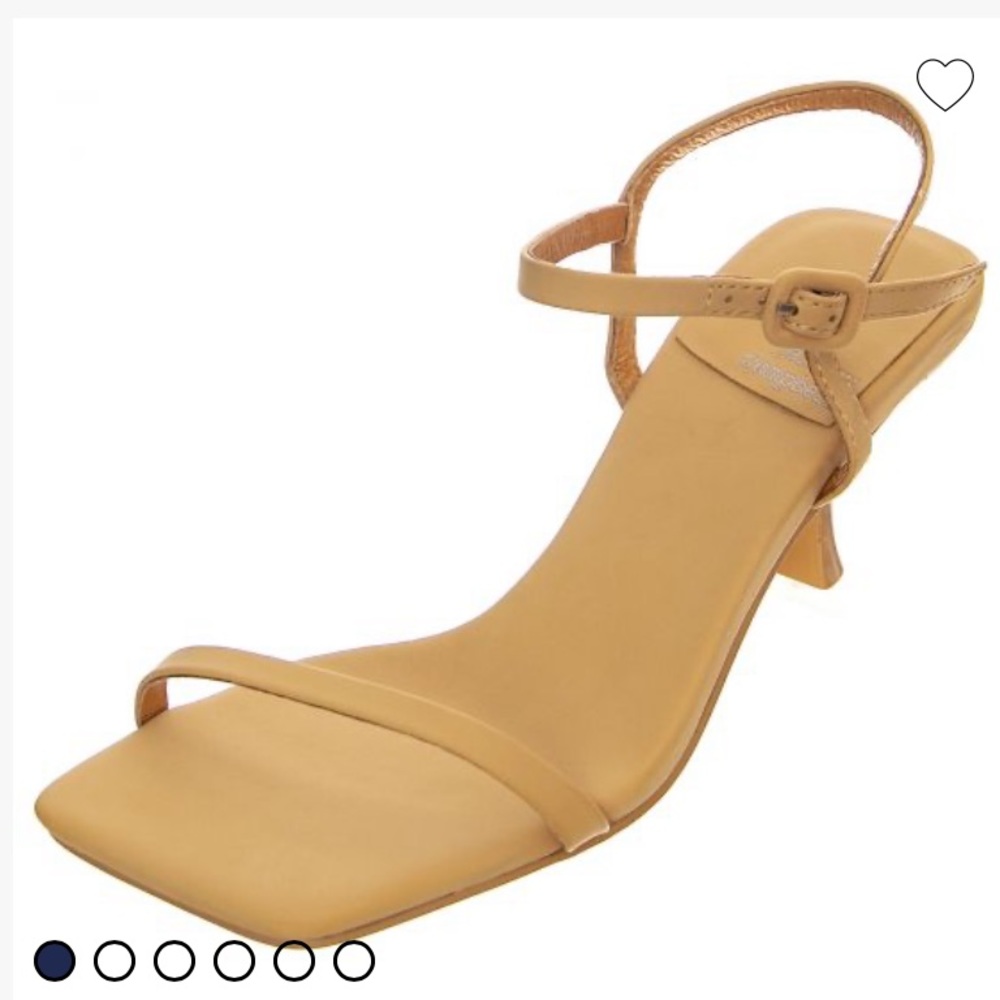Jeffrey Campbell Womens Jerrod Nude Sandals